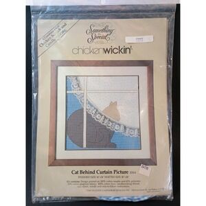 Chickenwickin Cat Behind Curtain Craft Kit 10104 Chicken Scratch Candle Wicking